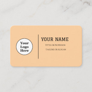 Tarjeta De Visita Código QR del guión de la caligrafía de Boho Beige