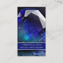 Código QR del lector Tarot Psíquico Blue Gemstone 
