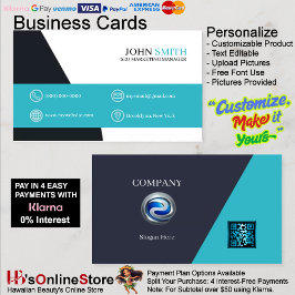 Tarjeta De Visita Código QR del logotipo de cuatro opciones de Offic