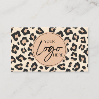 Tarjeta De Visita Código QR del logotipo de la empresa personalizado