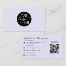 Código QR del logotipo de la empresa profesional L
