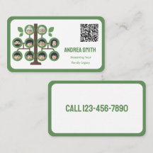 Código QR del Personalizado de árbol de familia