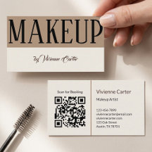 Código QR del Salón de Artistas de Maquillaje Tan 