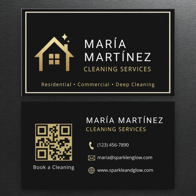 Tarjeta De Visita Código QR del Servicio de Empleadas Domésticas Sim (Subido por el creador)