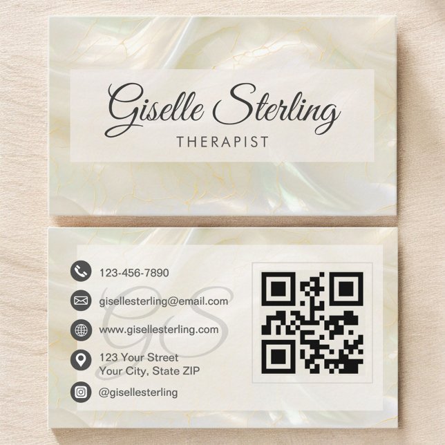 Tarjeta De Visita Código QR del Terapeuta (Subido por el creador)