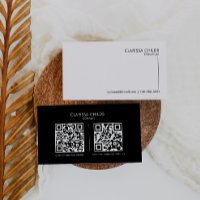 Código Qr formal Minimalista simple y autónomo