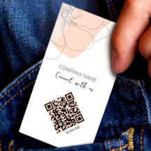 Código QR Minimalista Conéctate con Nosotros