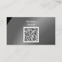 Código Qr Moderado Negro Moderado Neat Sombreado