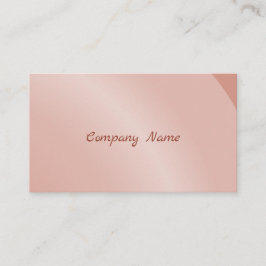 Tarjeta De Visita Código Qr Moderado Salmon Moderno Neat Sombreado