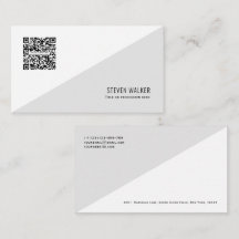 Código QR Moderno profesional limpio Minimalista