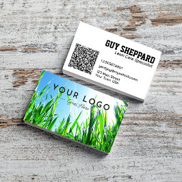 Tarjeta De Visita Código QR para la fotografía y cuidado del jardín