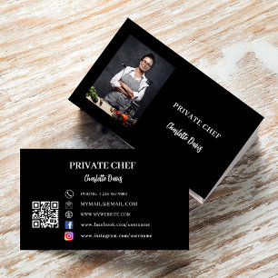 Tarjeta De Visita Código QR para la restauración de fotografías en b