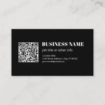 Código QR personalizado y texto retro-moderno edit