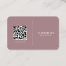 Código QR profesional minimalista medios sociales 