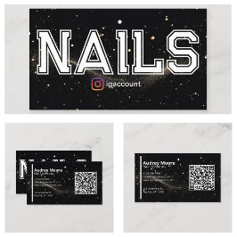 Tarjeta De Visita Código QR profesional moderno