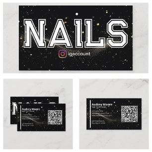 Tarjeta De Visita Código QR profesional moderno