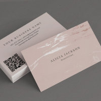 CÓDIGO QR rosa plata oro elegante escáner metálico