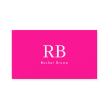 Código QR simple de rosa caliente