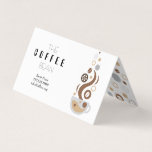 Tarjeta De Visita Coffee Bean Technology Science Business Card<br><div class="desc">Contáctame con el personalizar.</div>