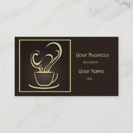 Tarjeta De Visita Coffee Design Business Card 2