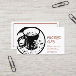 Tarjeta De Visita Coffee Mug Business Card