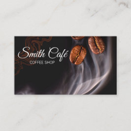 Tarjeta De Visita Coffee Shop Café Business Card