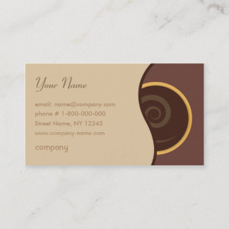 Tarjeta De Visita CoffeeShop