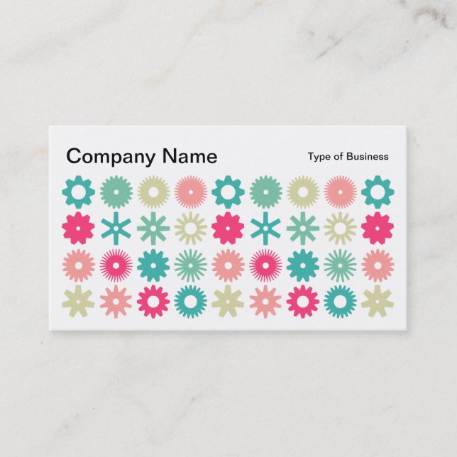 Tarjeta De Visita Cogs - Colores 01 (Anverso)