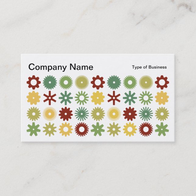 Tarjeta De Visita Cogs - Colores 03 (Anverso)