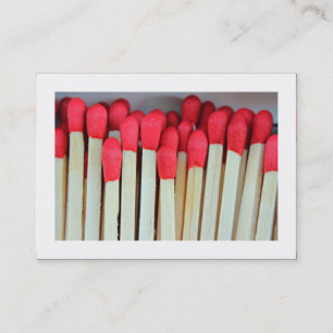 Tarjeta De Visita Coincidencias (bordadas)