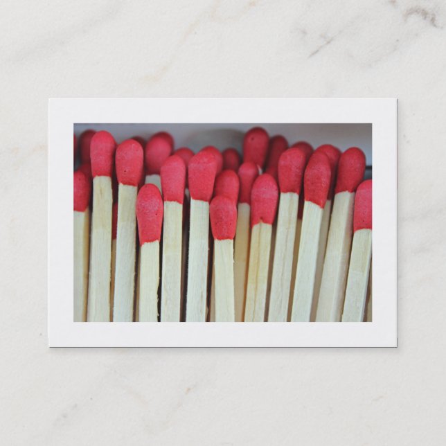 Tarjeta De Visita Coincidencias (bordadas) (Anverso)