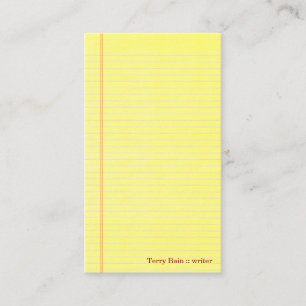 Tarjeta De Visita Cojín legal