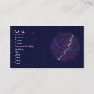 Tarjeta De Visita Cold Oak Moon