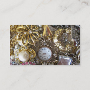 Tarjeta De Visita colección bling bling de la joyería