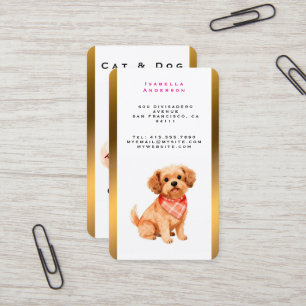 Tarjeta De Visita Colección de Lujo Personalizada Moderna de Aseo pa