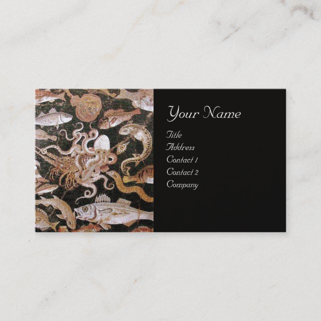Tarjeta De Visita COLECCIÓN DE POMPEII / OCÉANO - Pearl DE LA ESCENA (Anverso)