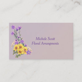 Tarjeta De Visita Colección Jardín de Primavera   