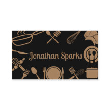 Collage de Cocina Negra y Oro