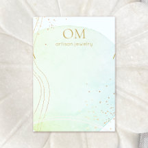 Collar acuático abstracto azul Aqua