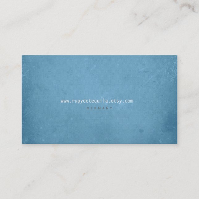 Tarjeta De Visita ¡Color antiguo personalizable! (Anverso)
