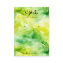 Color de agua simple Añadir logotipo Grabación Tar