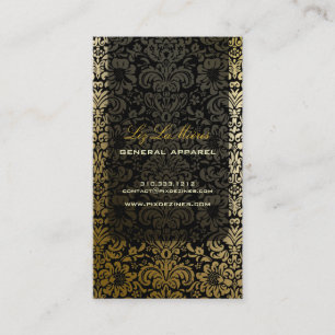 Tarjeta De Visita Color de fondo DIY Damask de PixDezines Fidora