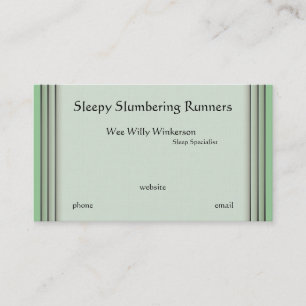 Tarjeta De Visita Color de Personalizado de moda Negro Strike Calend