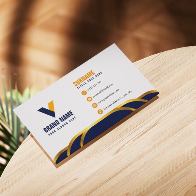 Tarjeta De Visita Color oscuro de lujo (Subido por el creador)