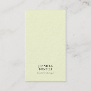 Tarjeta De Visita Color pastel minimalista moderno lujoso de moda