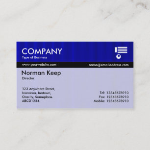 Tarjeta De Visita Color Tex Banded - Cortina 05