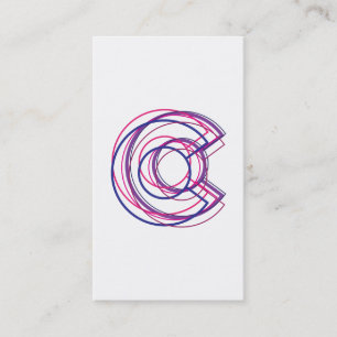 Tarjeta De Visita colorado biC