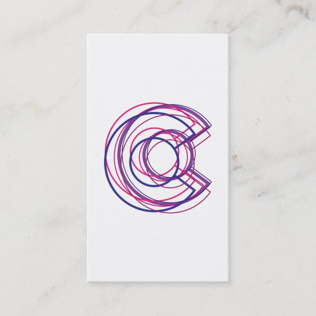 Tarjeta De Visita colorado biC (Anverso)