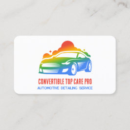 Tarjeta De Visita Colorante de detalle automático