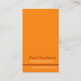 Tarjeta De Visita ¡Coloréeme adentro!  Diseño vertical con clase